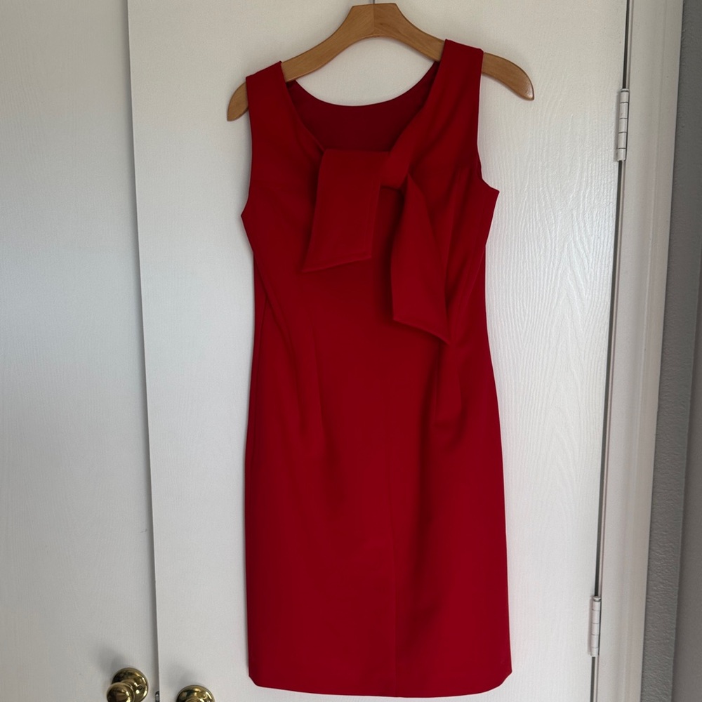 Brooks Brothers Red Bow Accent Mini Dress